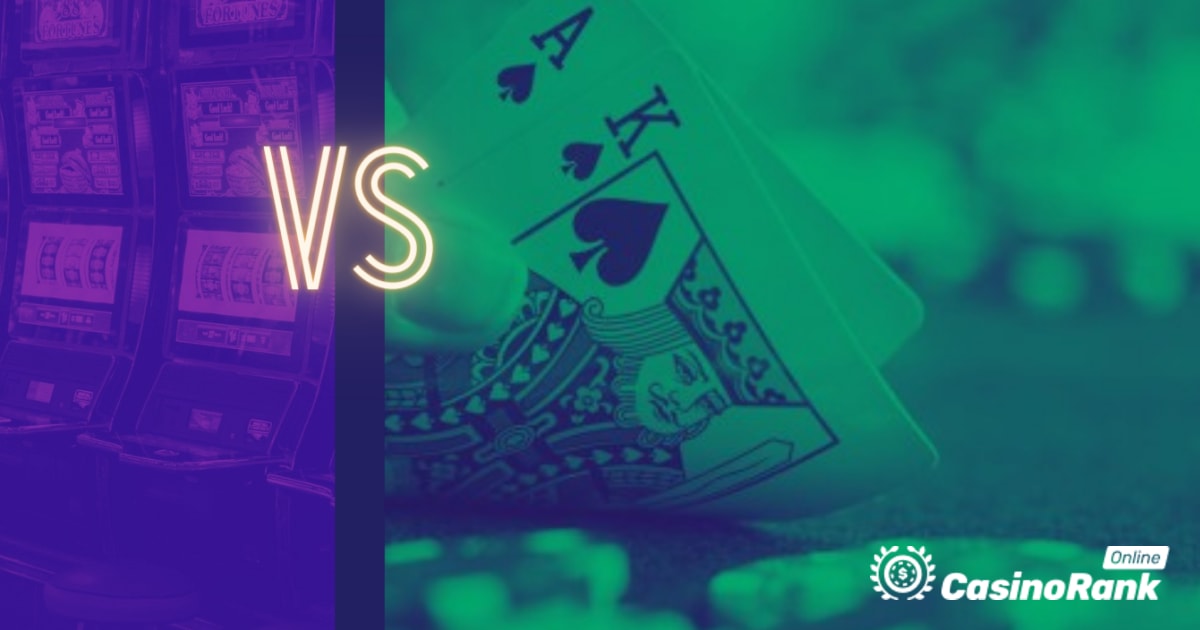 Permainan Kasino Online: Slot vs Blackjack – Mana Yang Lebih Baik?